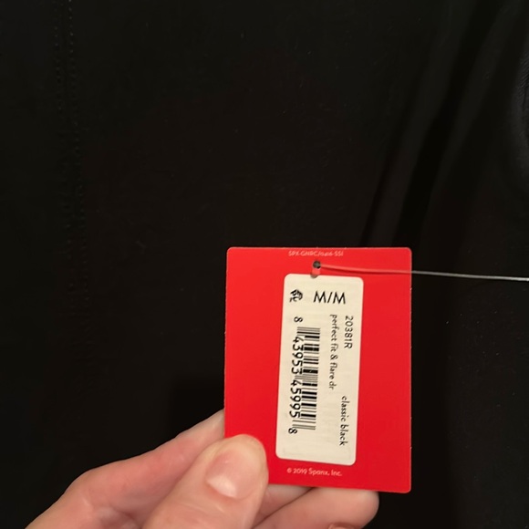 NWT SPANX Perfect Fit & Flare Classic Black Dress 20381R Size Medium - Picture 11 of 12